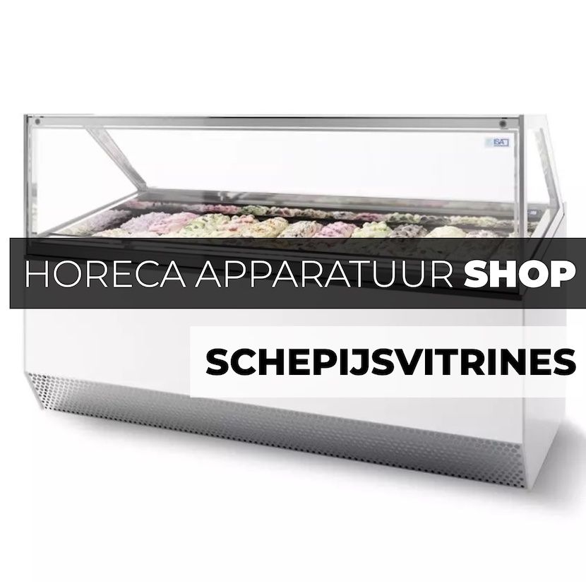 Schepijsvitrines Koop je Veilig Online bij Horeca Apparatuur (Shop)