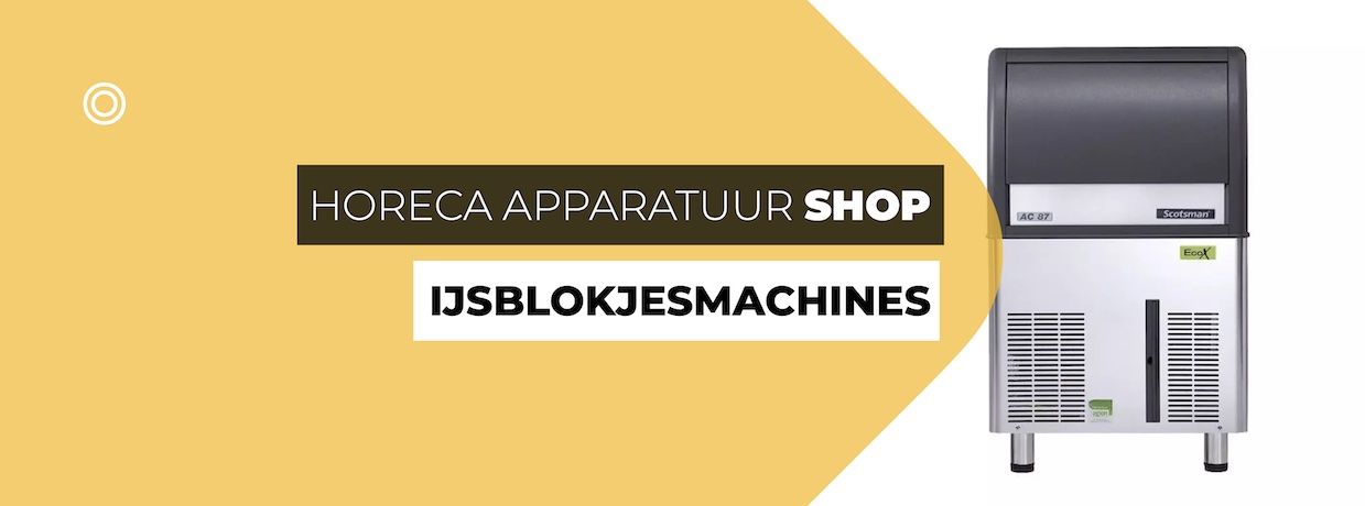IJsblokjesmachines Koop je Veilig Online bij Horeca Apparatuur (Shop)